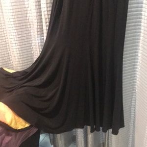 Lillie Rubin black beaded gown